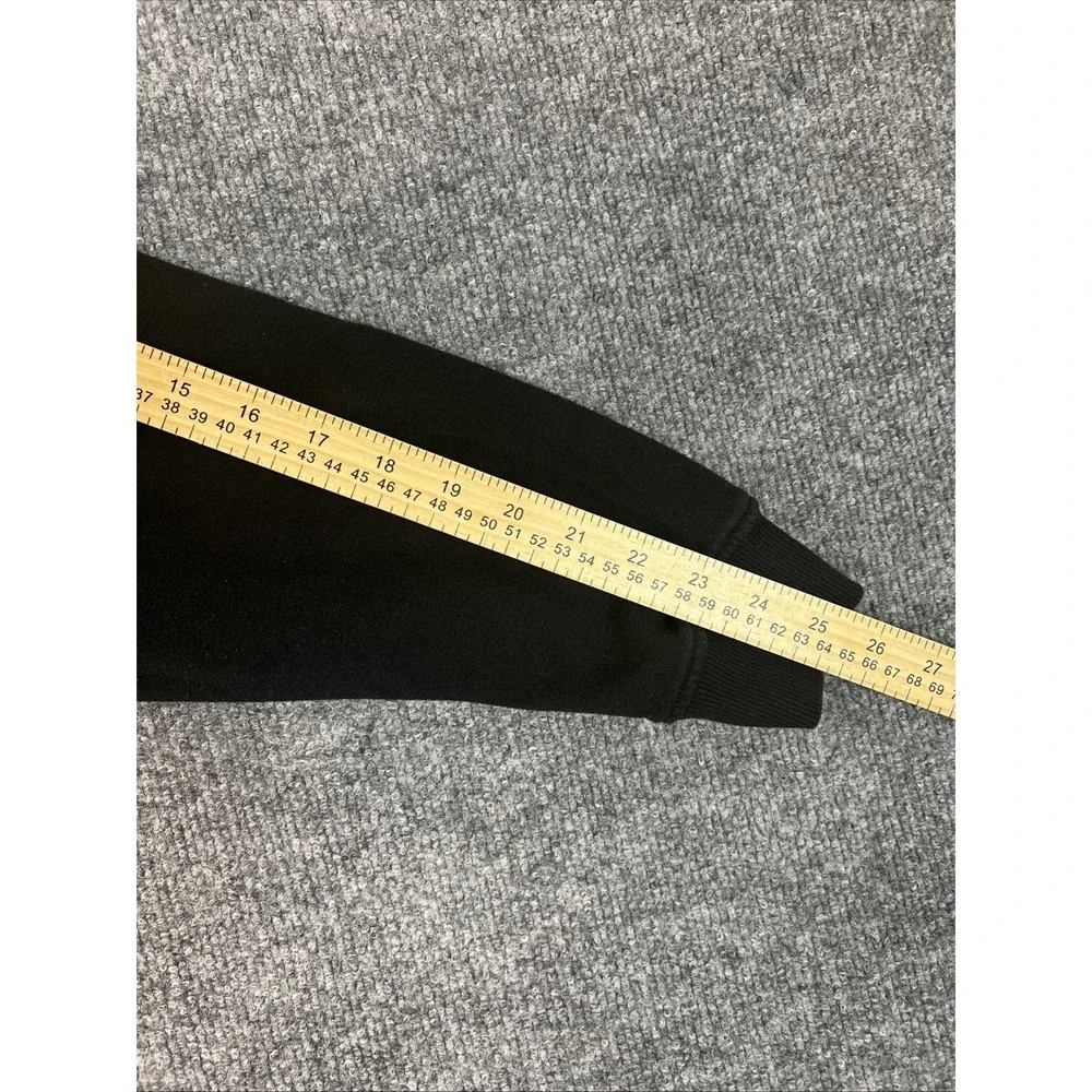 Justice Girls XL (16)  Black LOVE Rainbow Graphic Sweatshirt‎ & Jogger Pants Set